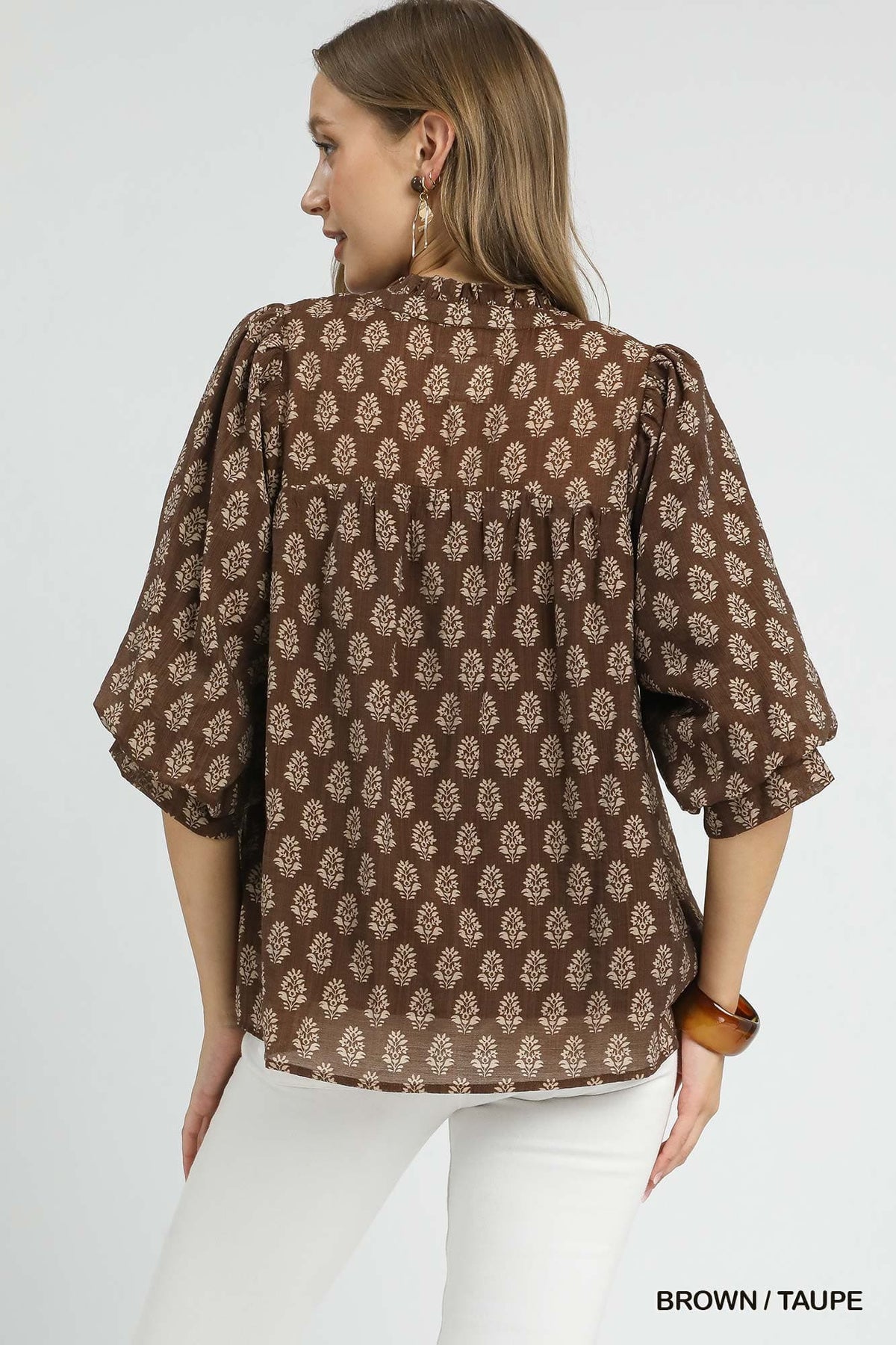 BreezyBloom Blouse