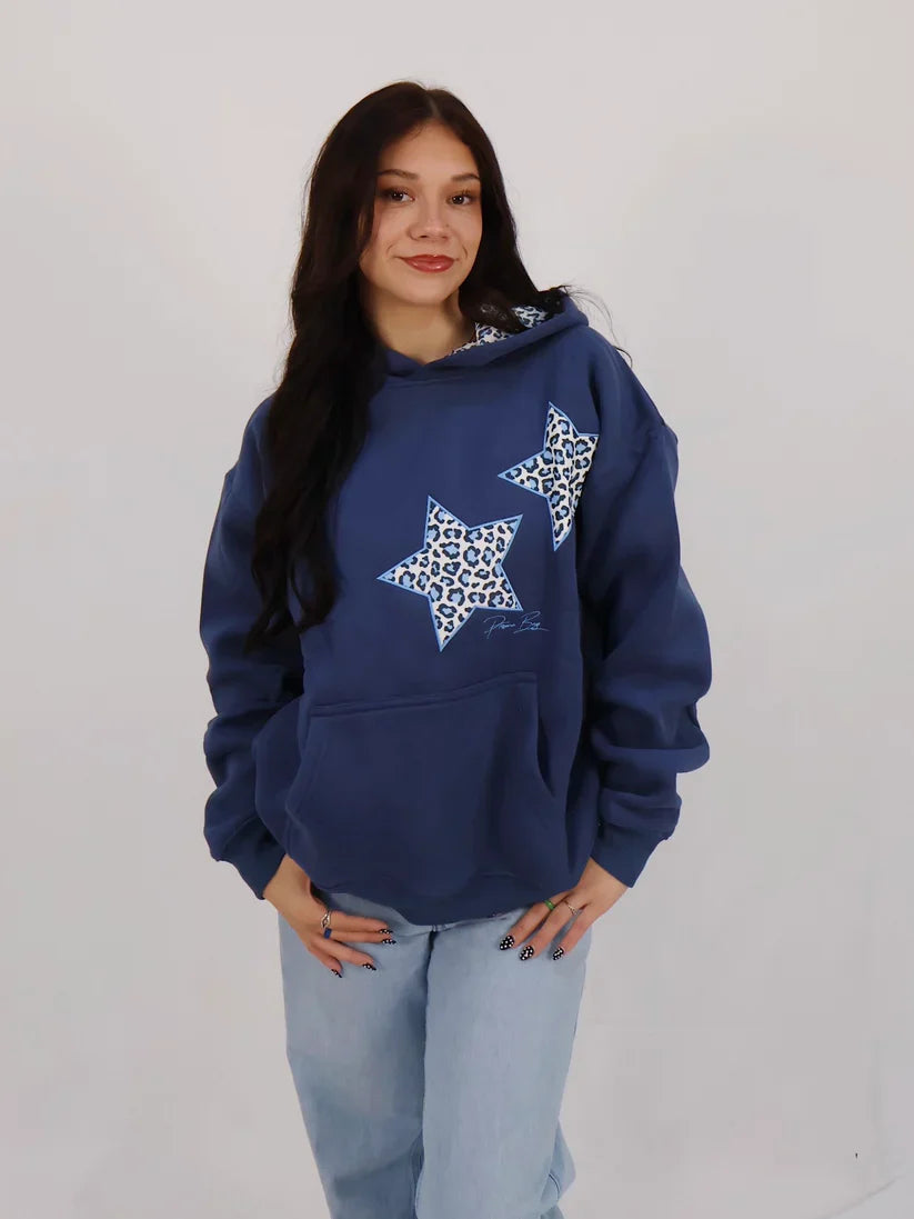 Leopard Stars hoodie